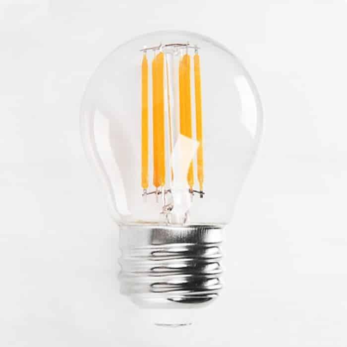 Світлодіодна лампа FILAMENT MINI GLOBE-4 4W Е27 4200К — фото 1 з 2