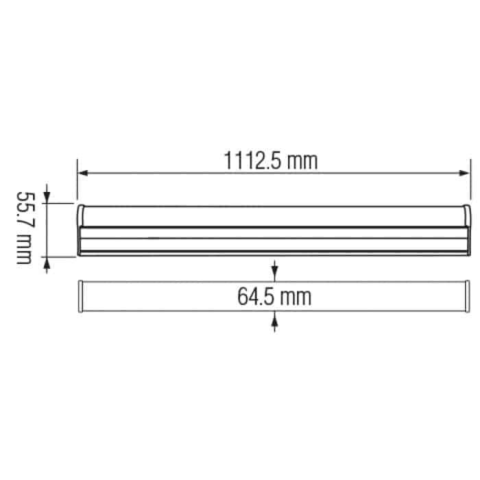 Світлодіодний світильник вологозахищений PROLINE-40 40W 6400К — фото 2 з 2