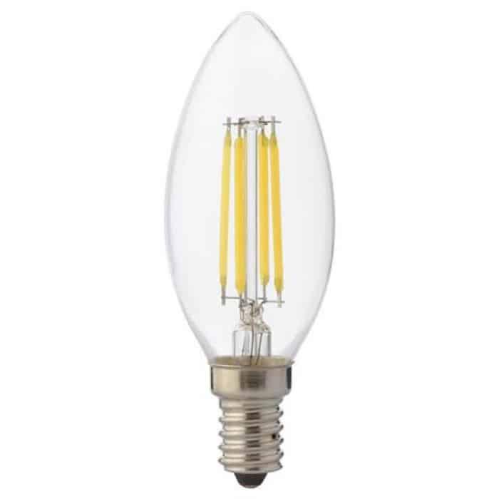 Світлодіодна лампа FILAMENT CANDLE-6 6W E14 2700K