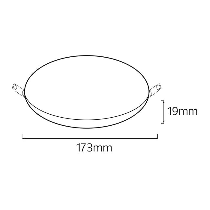 Світлодіодний світильник STELLA-24 24W 4200K — фото 2 з 2