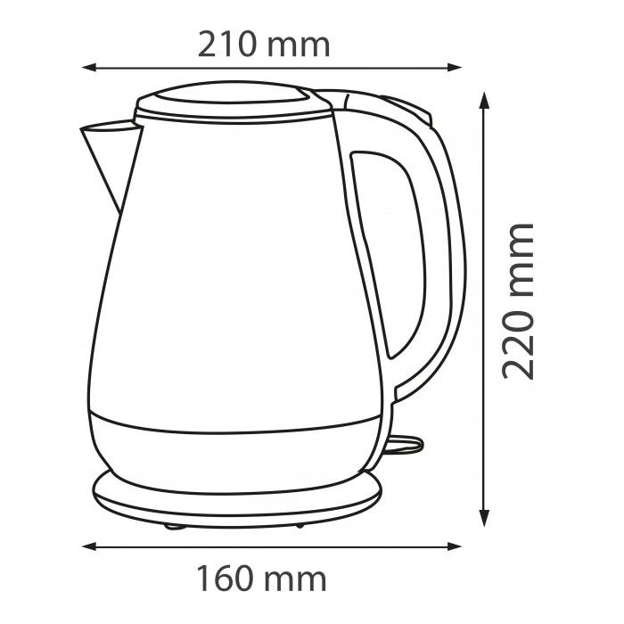 Електрочайник KETTLE-1 рожевий — фото 4 з 4