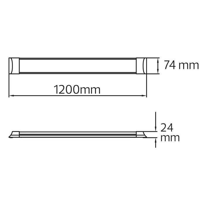 Світлодіодний світильник TETRA-40 40W 6400K — фото 2 з 2