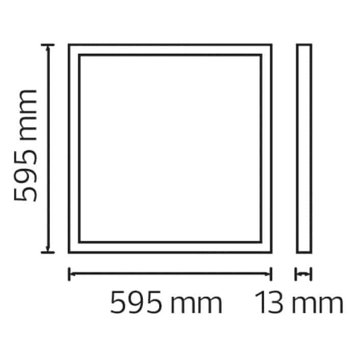 Світлодіодний світильник врізний CAPELLA-48 48W 4200К — фото 2 з 3