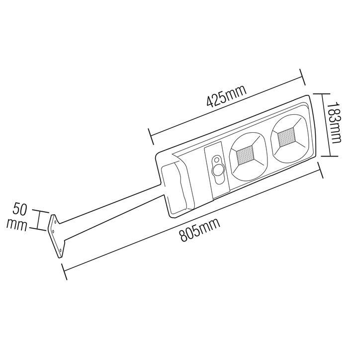 Світлодіодний світильник вуличний COMPACT-30 — фото 2 з 3