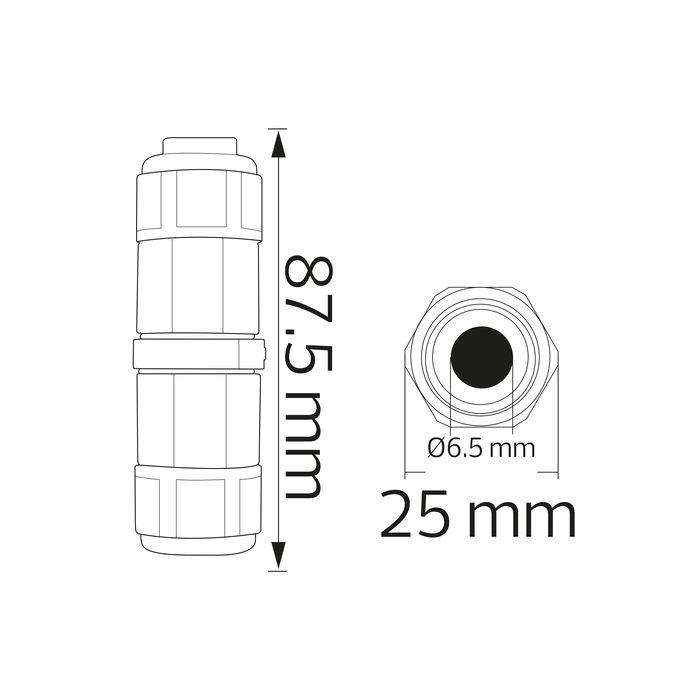 Клема вологозахисна IP68 CONNECTOR-1 — фото 2 з 3
