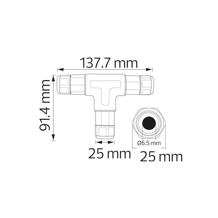Клема вологозахисна IP68 CONNECTOR-2 — фото 2 з 3