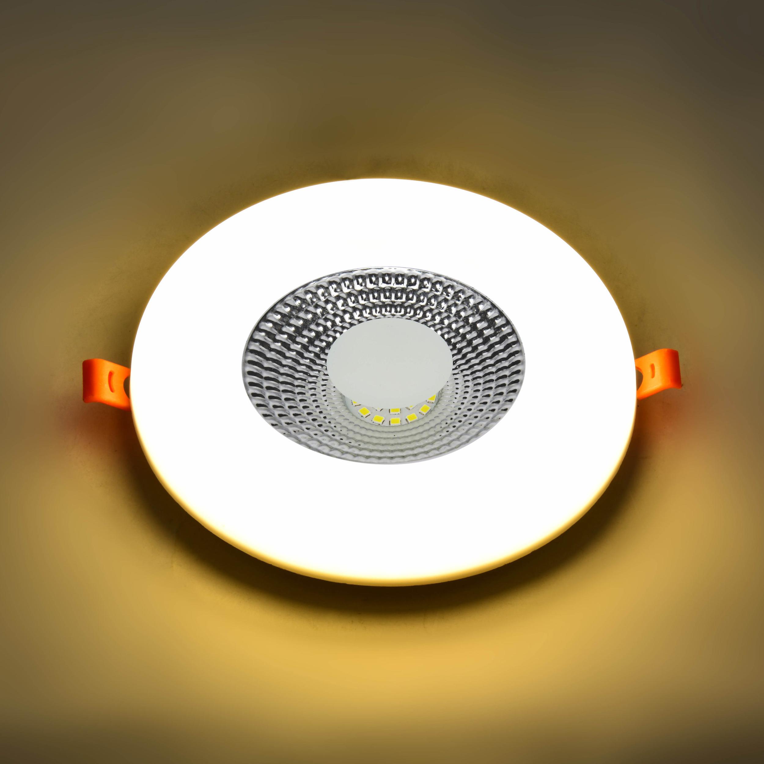 Світлодіодний світильник вбудований LED VALENTINA-6 6W 3000K-6500K білий — фото 4 з 6