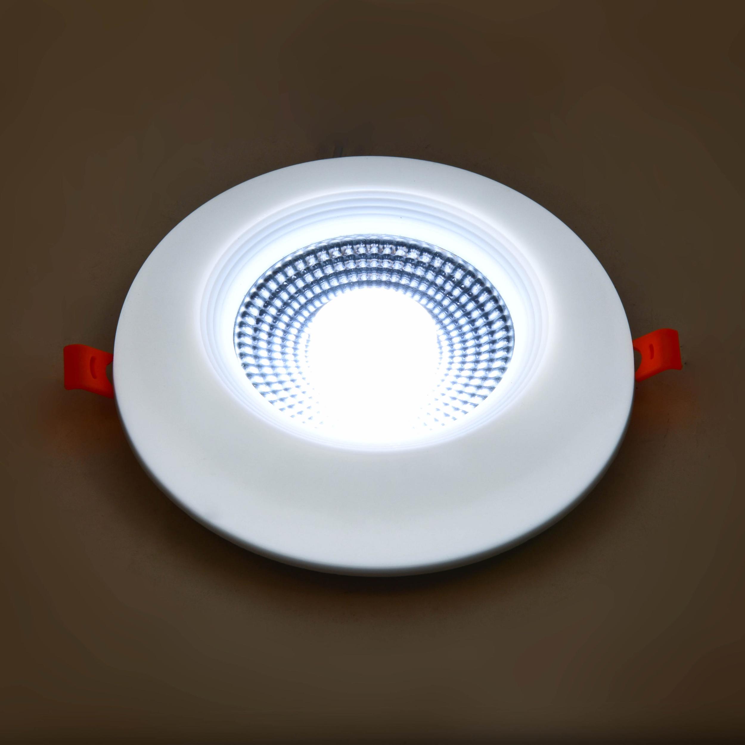 Світлодіодний світильник вбудований LED VALENTINA-6 6W 3000K-6500K білий — фото 3 з 6