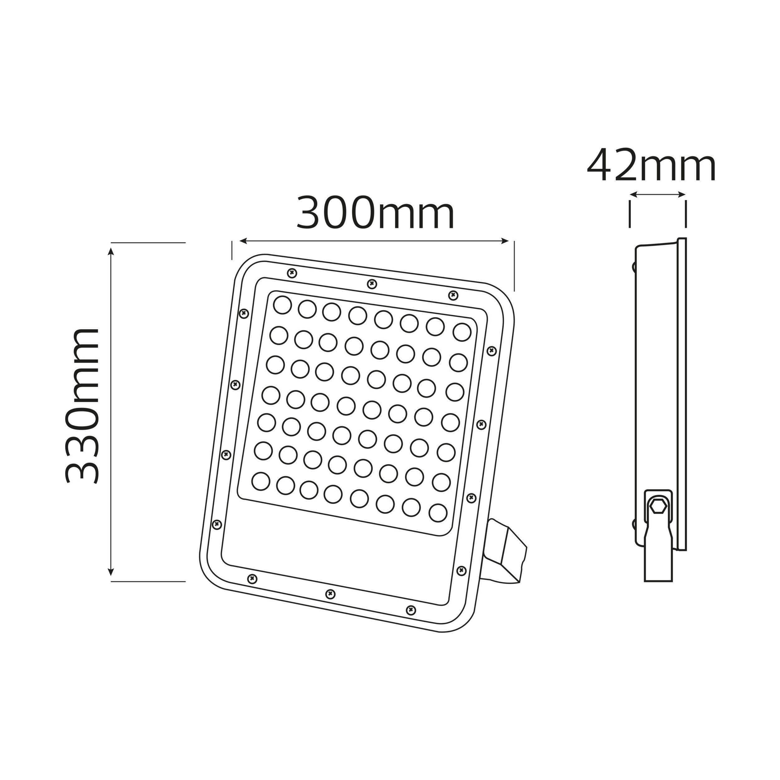 Прожектор світлодіодний OSELO-300 300W 6400K — фото 3 з 3