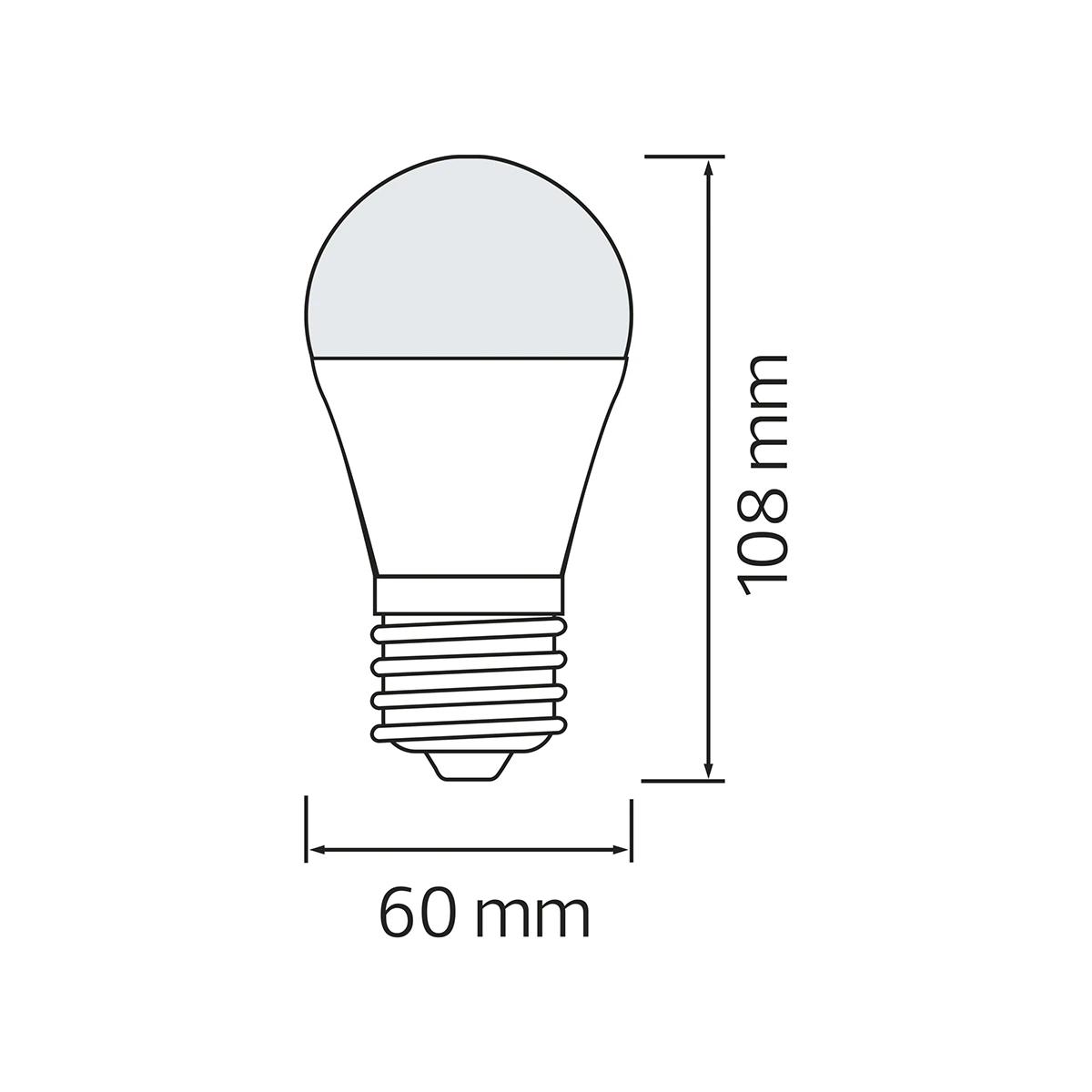 Cвітлодіодна лампа COMBO-10 10W E27 3000K-4000К-6400K — фото 2 з 2