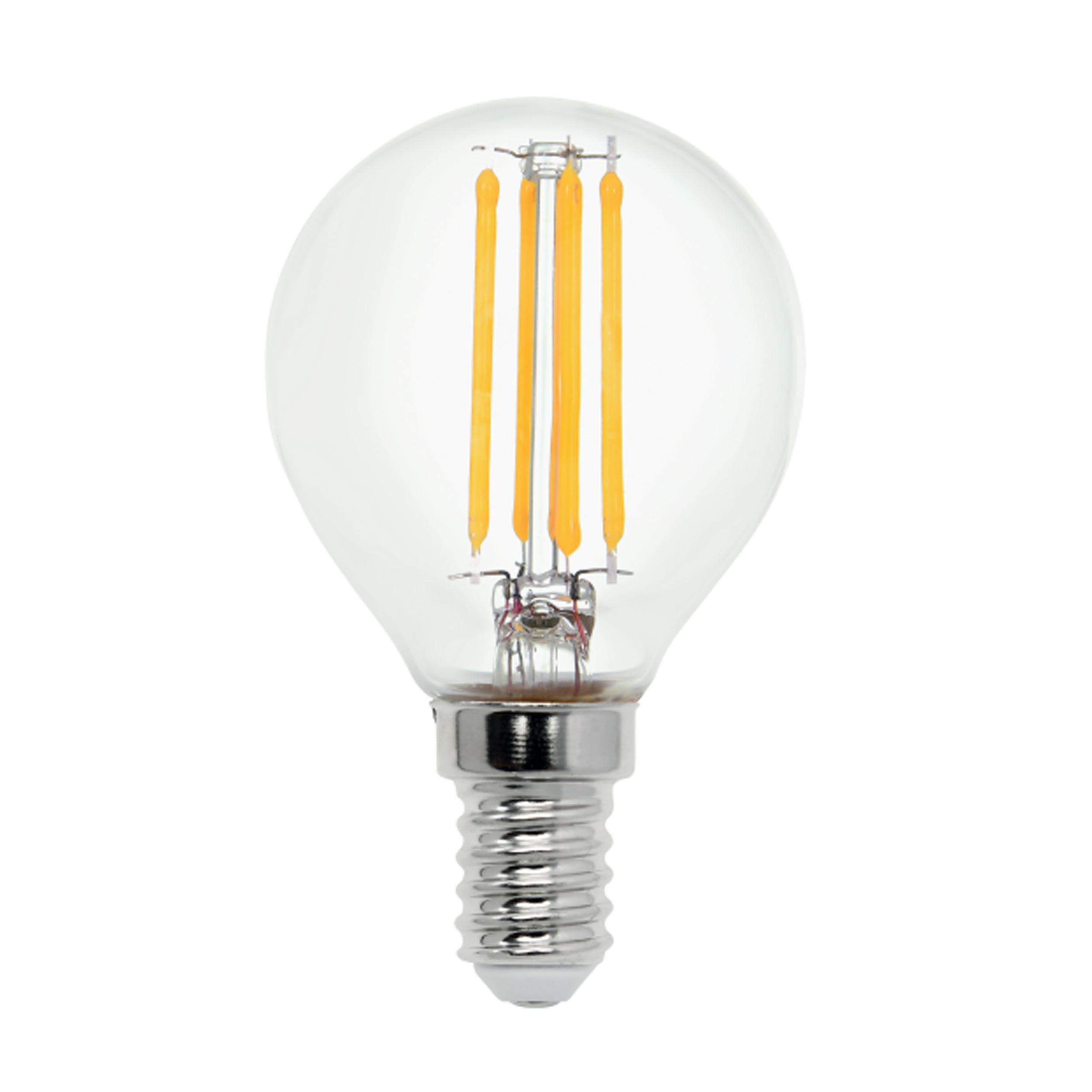 Світлодіодна лампа FILAMENT BALL-6 6W Е14 4200К — фото 1 з 2