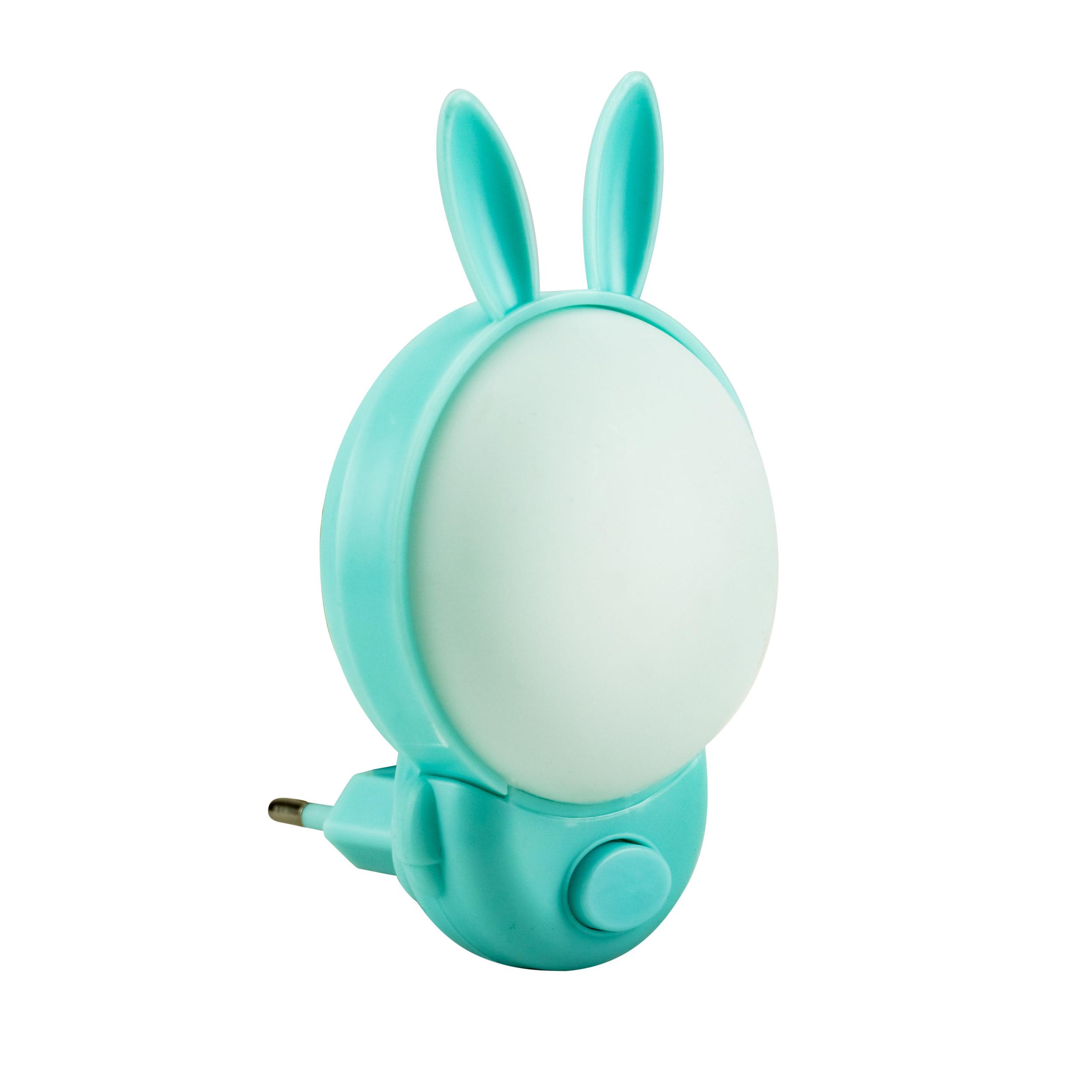 Нічник led BUNNY 2CCT блакитний — фото 2 з 3