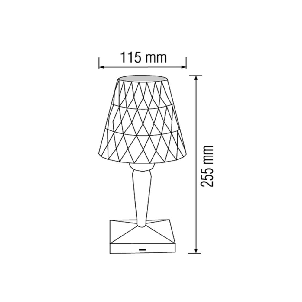 Світильник настільний LED INTER-3CCT 1W — фото 2 з 2