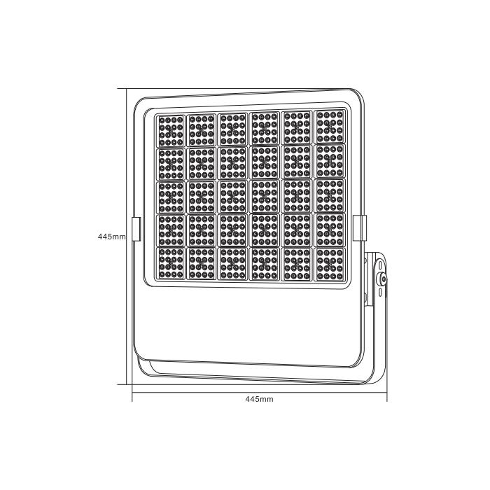 Прожектор світлодіодний BORNEO-400 400W 6400K — фото 2 з 3