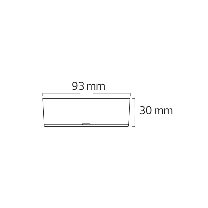 Світлодіодний світильник NORA PRO/S-5 5W 3000K-4500K-6000K — фото 2 з 2