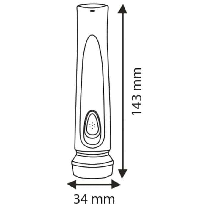 Ліхтарик ручний ZOLA 1W — фото 2 з 2