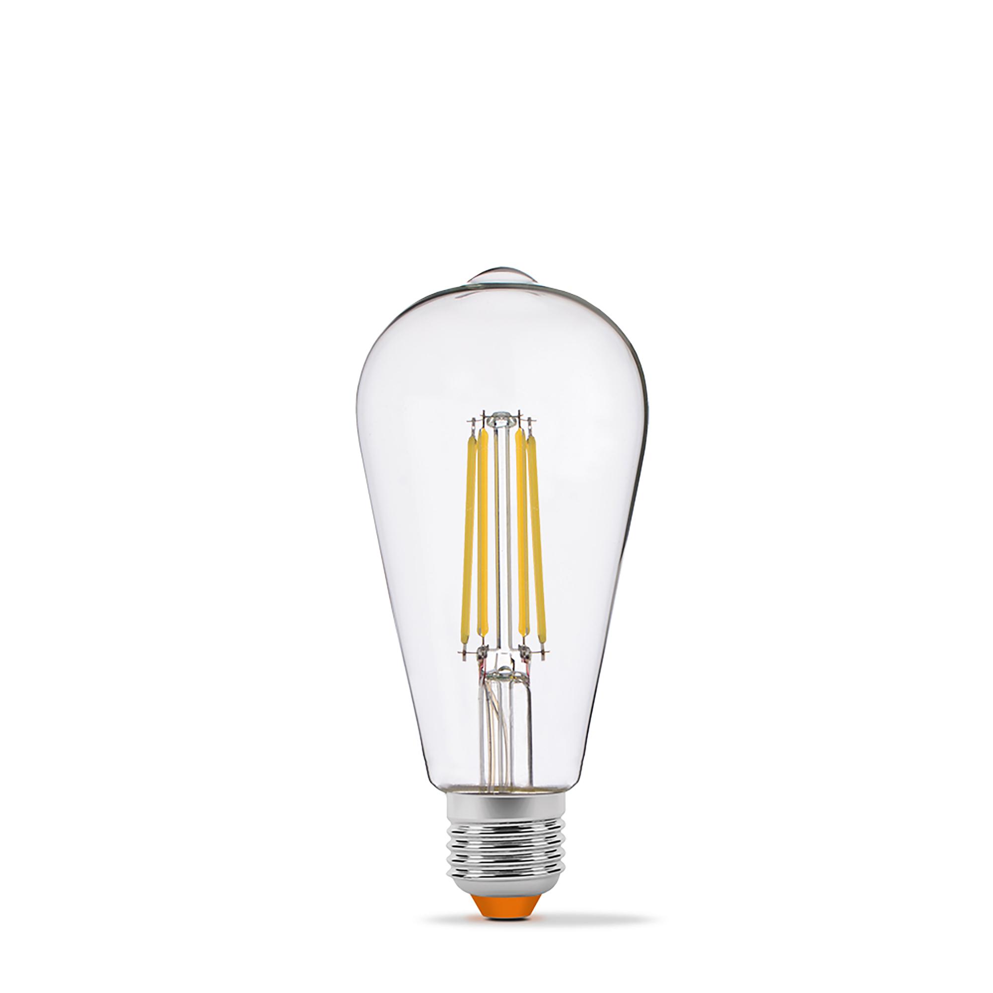 LED лампа VIDEX Filament ST64FD 6W E27 4100K дімерна — фото 2 з 4