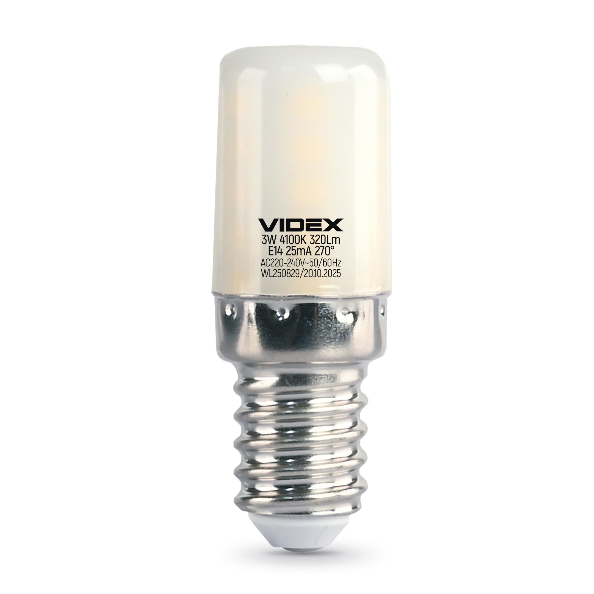 LED лампа VIDEX ST25e 3W E14 4100K — фото 2 з 3