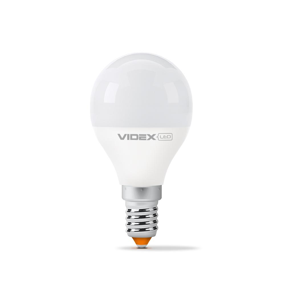 LED лампа VIDEX G45e 7W E14 3000K — фото 2 з 3