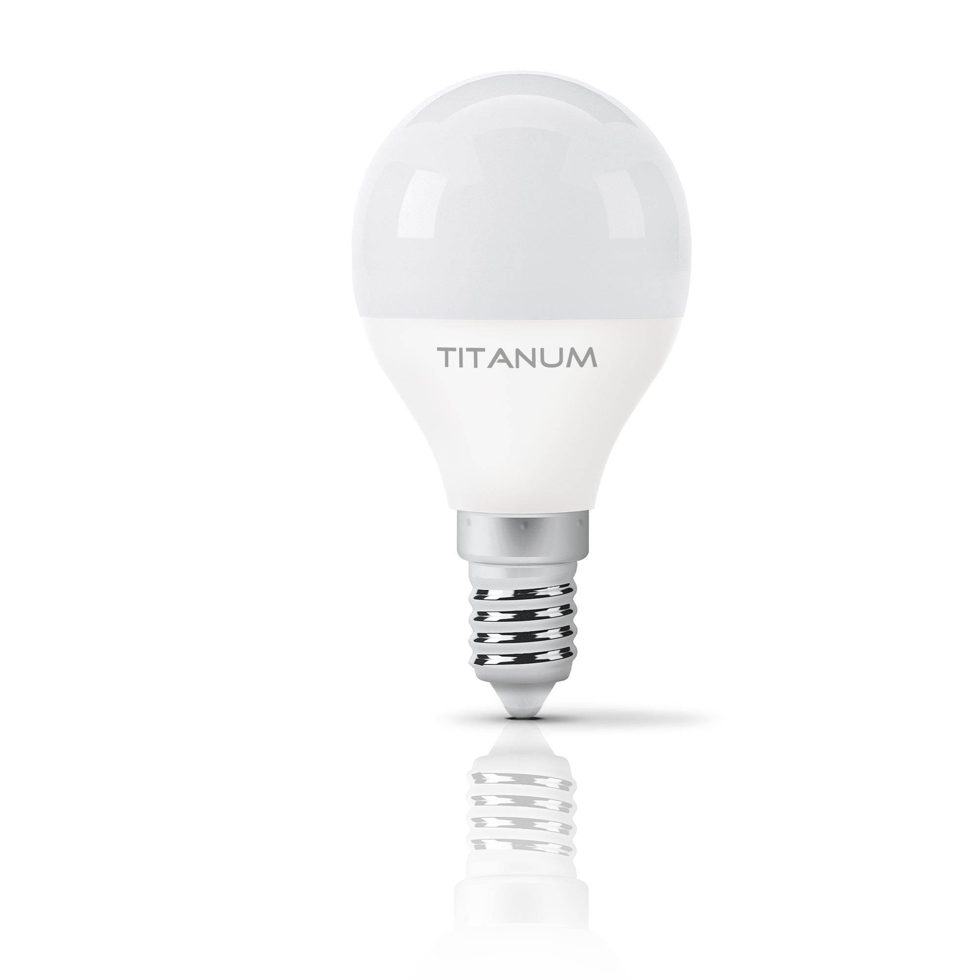 LED лампа TITANUM G45 6W E14 4100K — фото 2 з 3