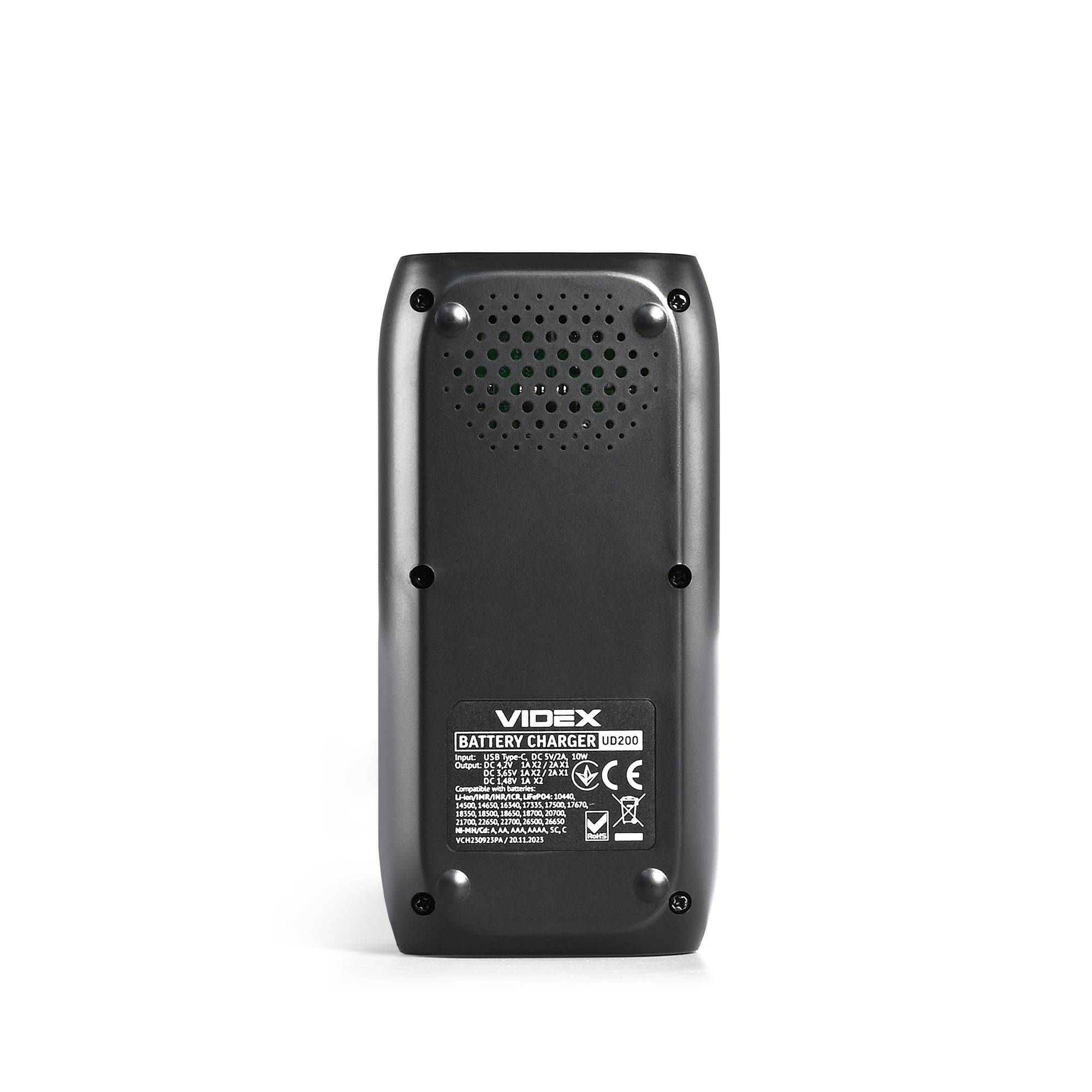 Зарядний пристрій універсальний Videx VCH-UD200 — фото 3 з 9