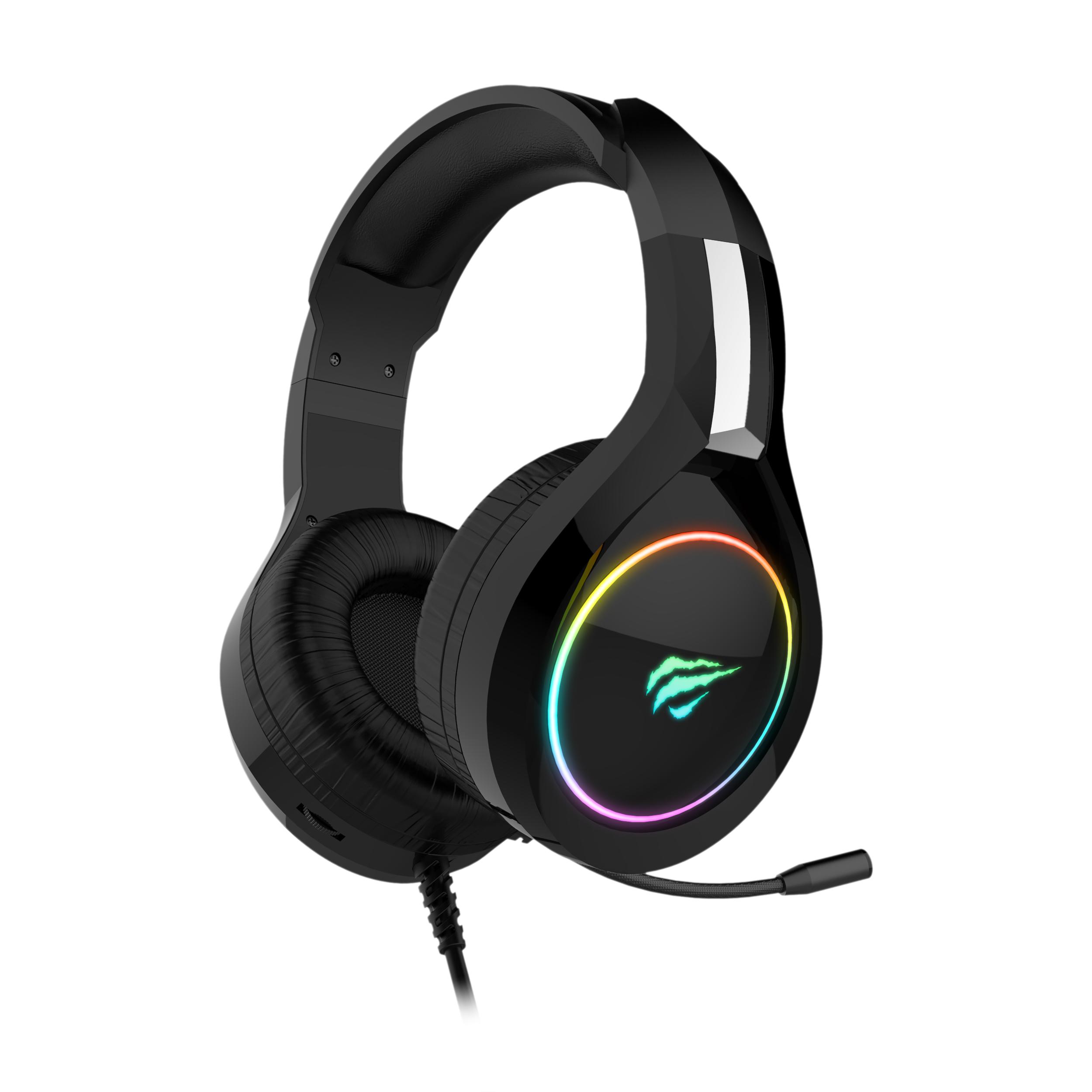 Ігрові навушники з мікрофоном HAVIT HV-H2232d USB + 3.5мм — фото 3 з 7
