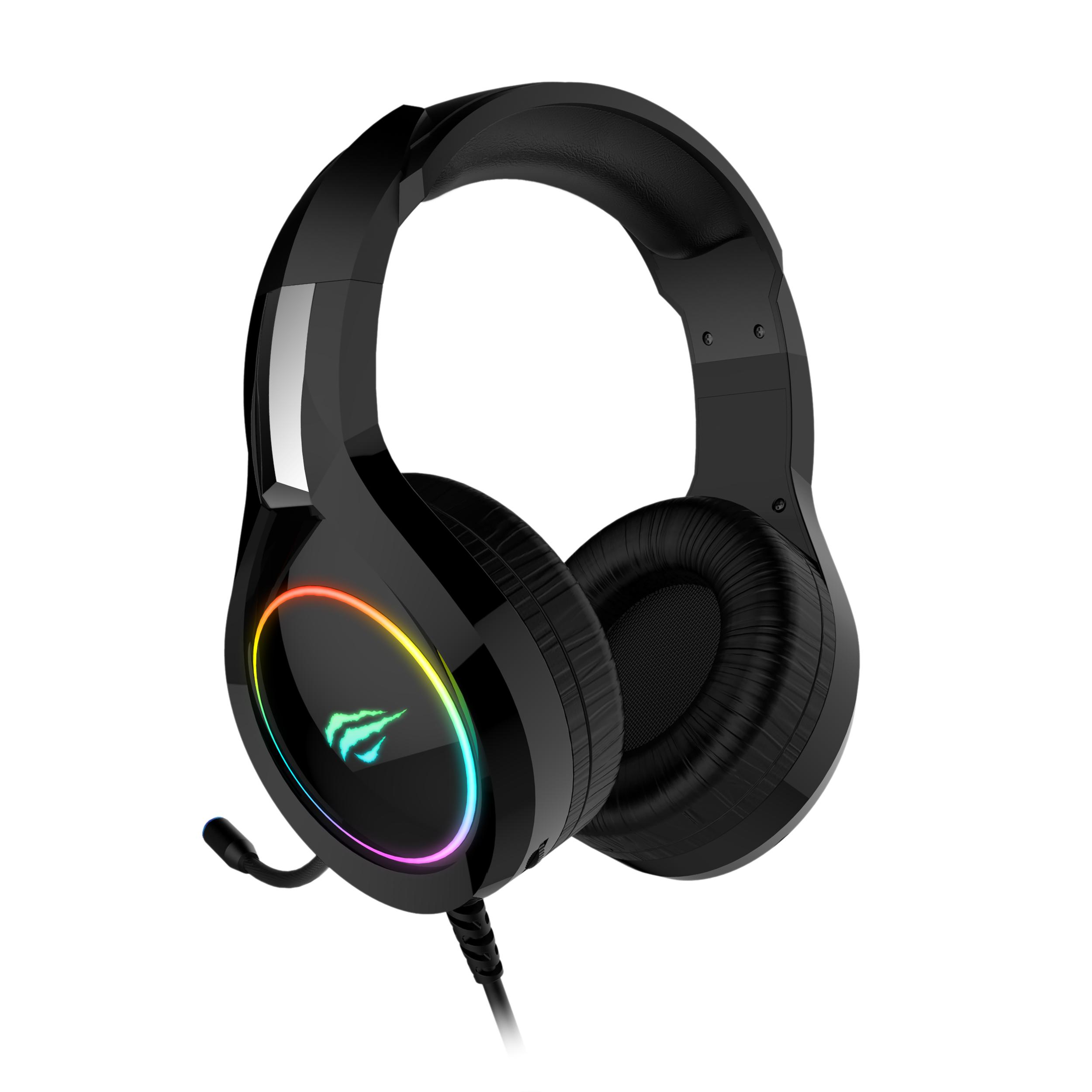 Ігрові навушники з мікрофоном HAVIT HV-H2232d USB + 3.5мм — фото 4 з 7
