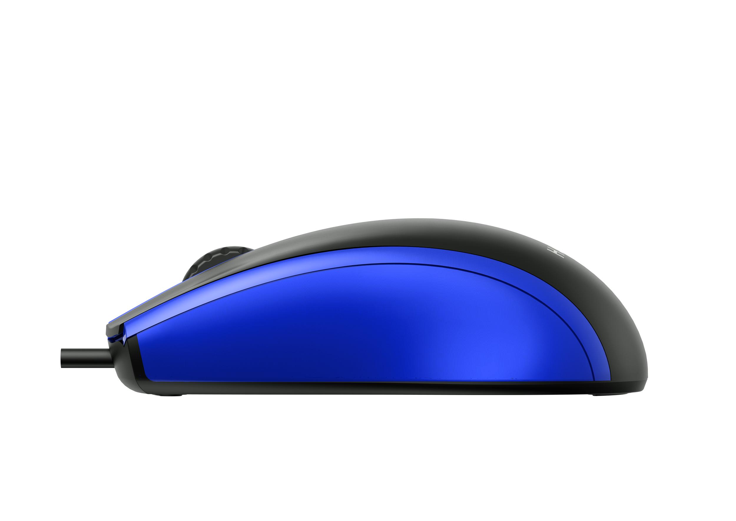 Дротова миша HAVIT HV-MS871 USB Blue (1200 DPI, 3 кл) — фото 4 з 4