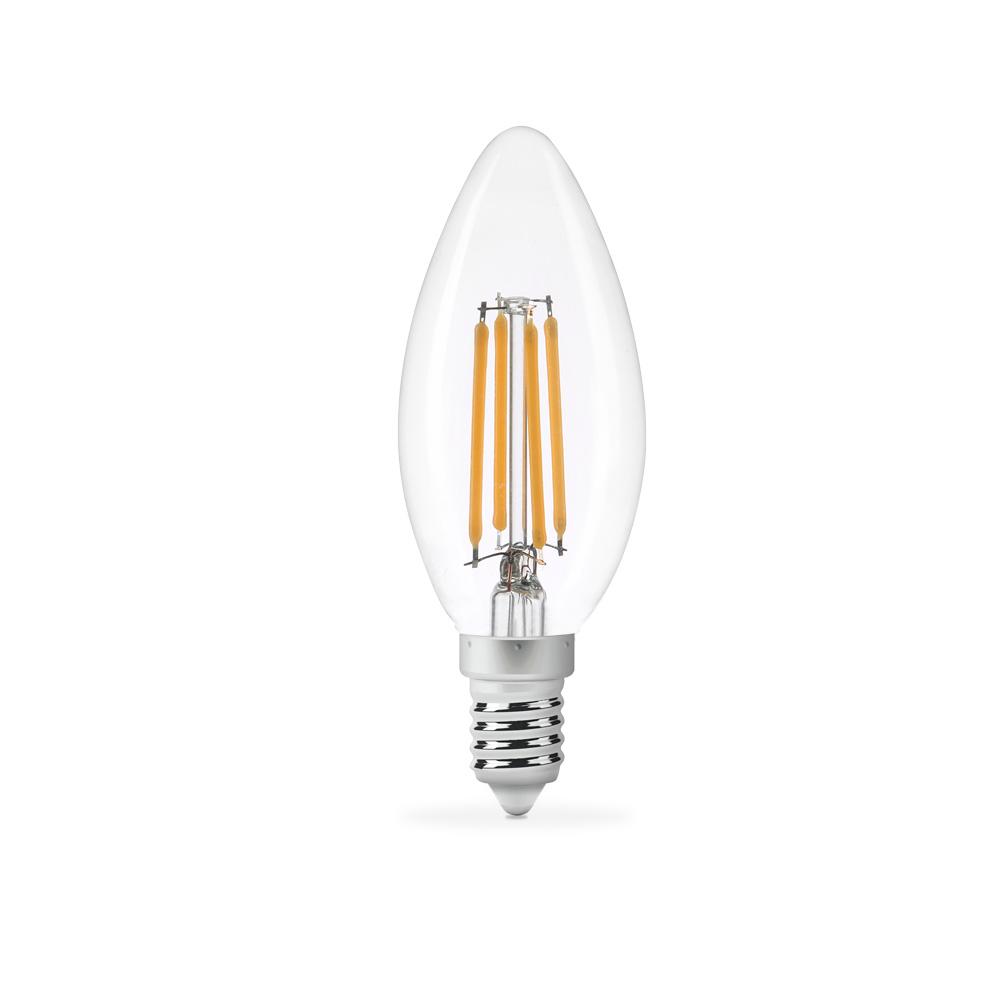 LED лампа TITANUM  Filament C37 4W E14 4100K — фото 2 з 3