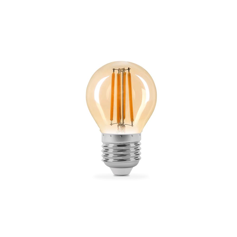 LED лампа TITANUM  Filament G45 4W E27 2200K бронза — фото 2 з 3