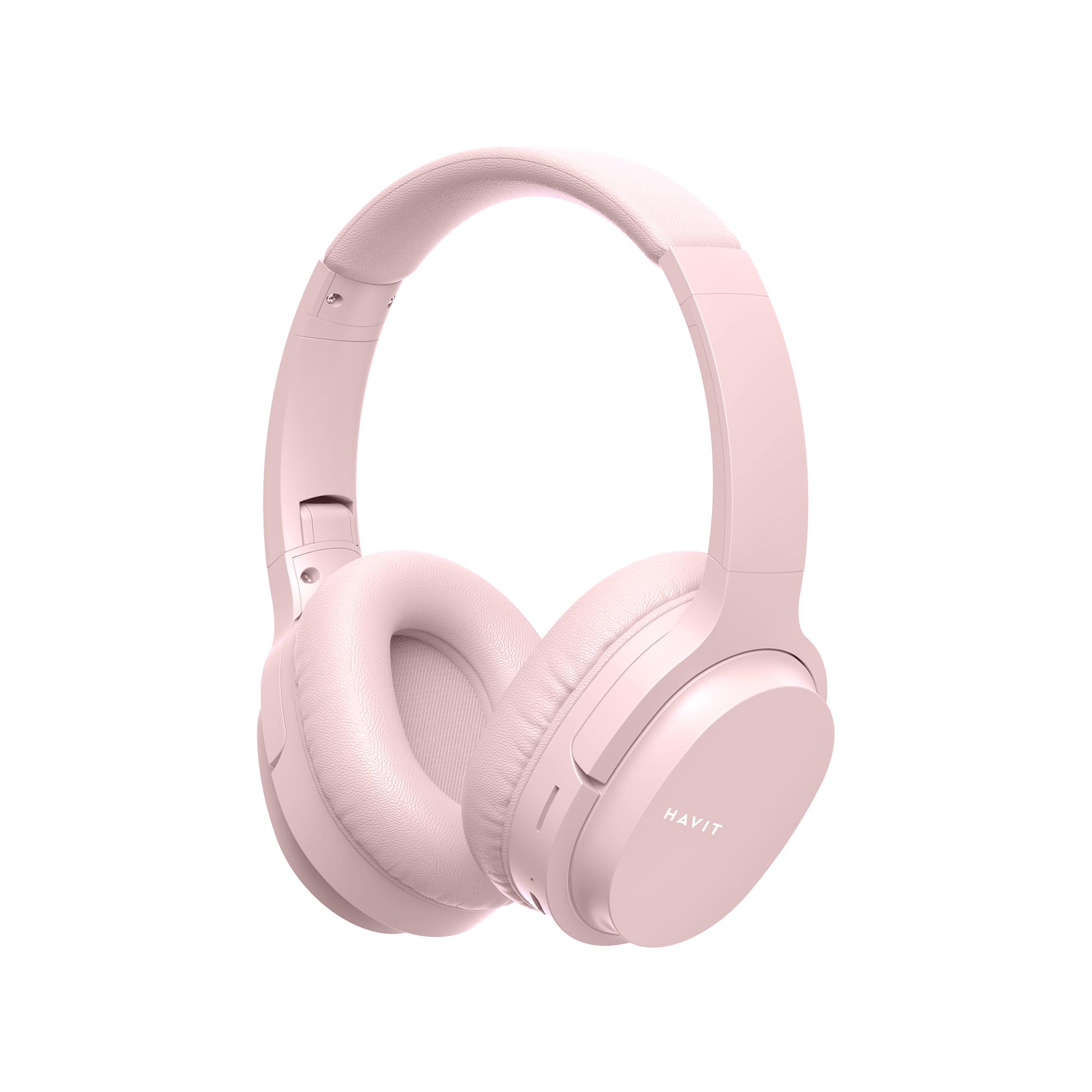 Навушники накладні бездротові HAVIT HV-I62 Deep Pink