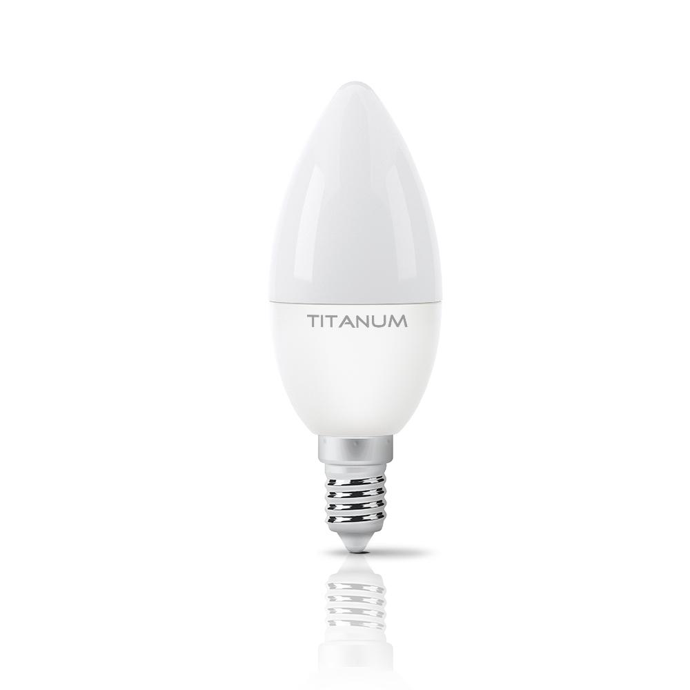LED лампа TITANUM C37 6W E14 3000K — фото 2 з 3