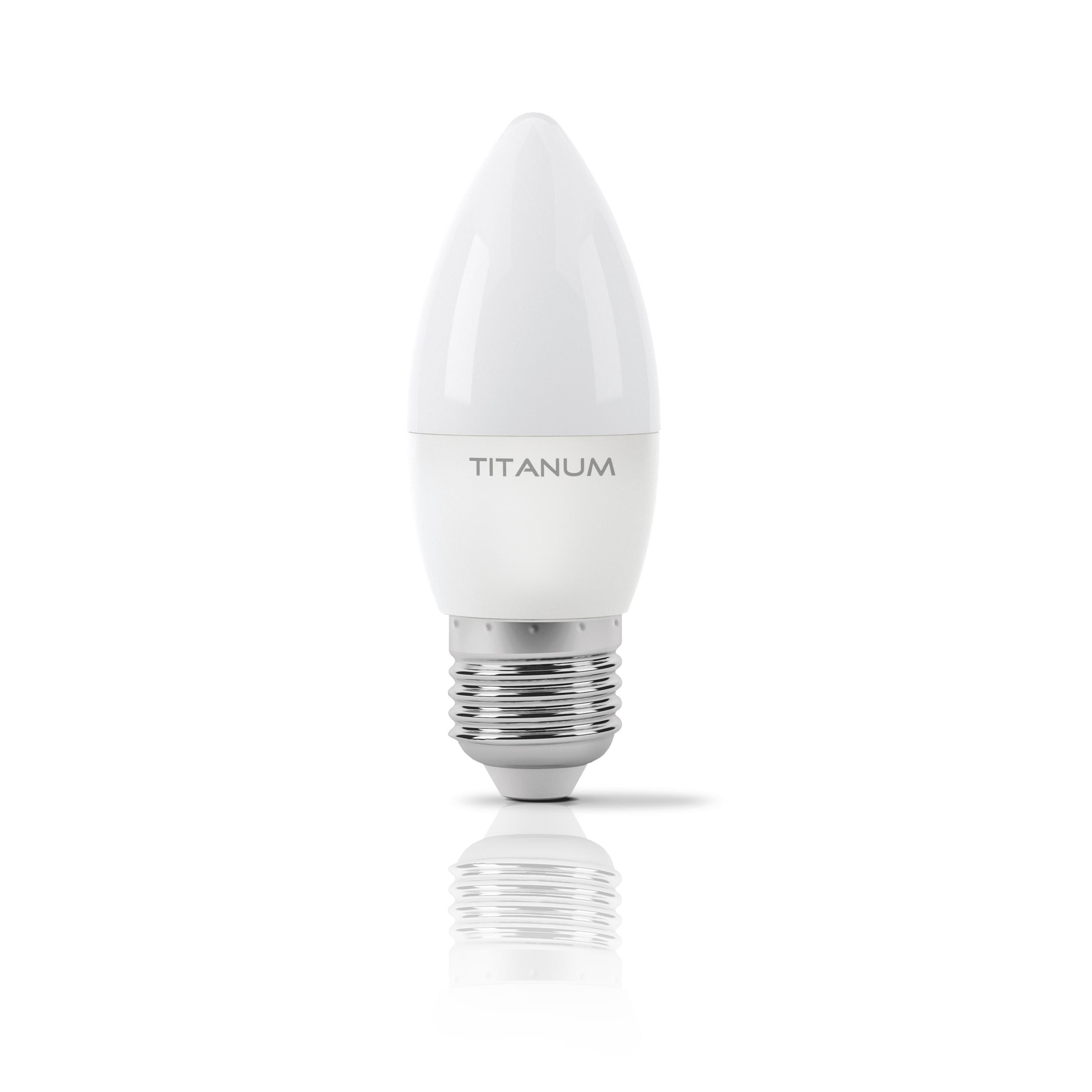LED лампа TITANUM C37 6W E27 3000K — фото 2 з 3