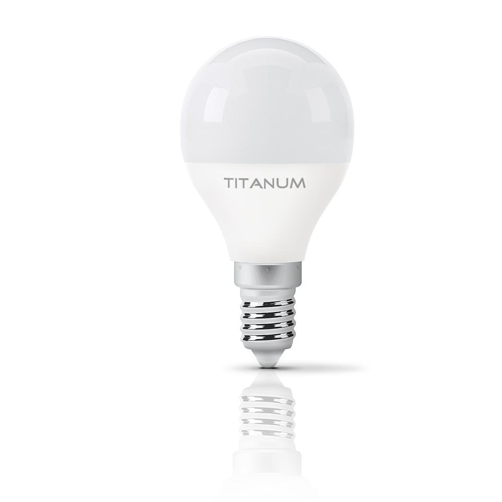 LED лампа TITANUM G45 6W E14 3000K — фото 2 з 3