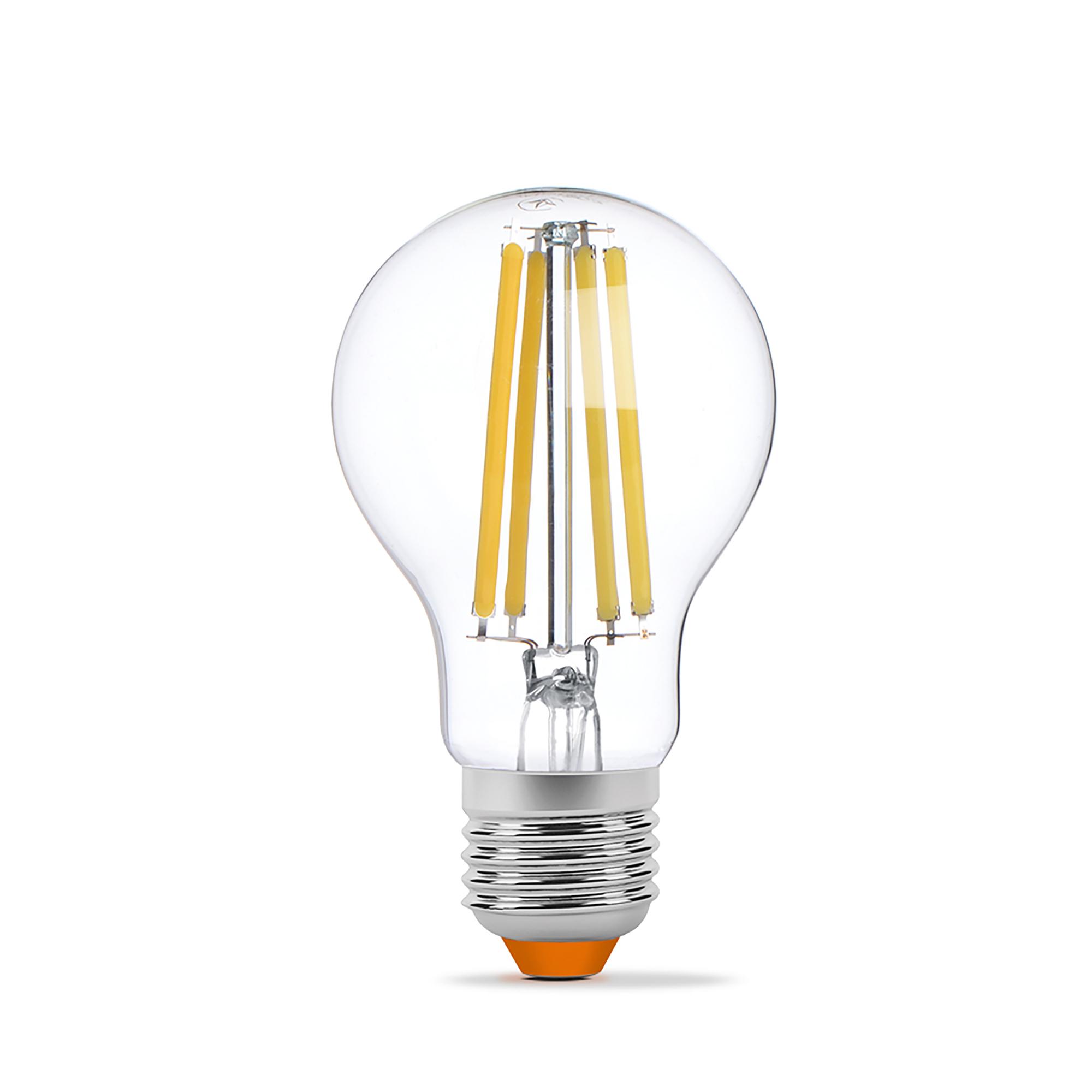 LED лампа VIDEX Filament A60F 10W E27 4100K — фото 2 з 3
