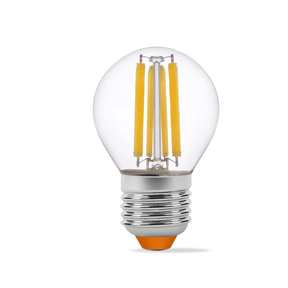 LED лампа VIDEX Filament G45F 6W E27 4100K — фото 2 з 3