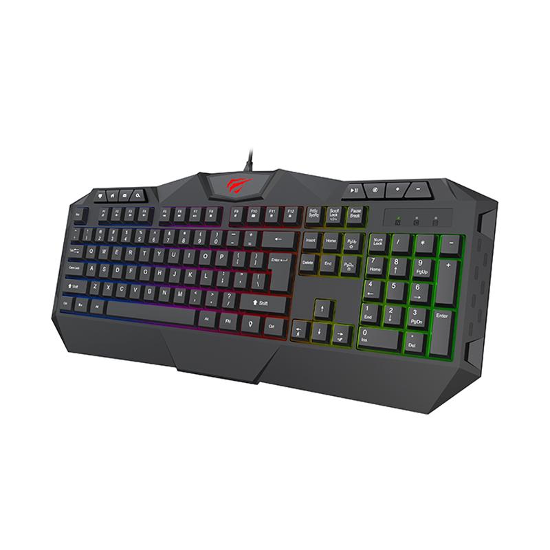Мембранна ігрова клавіатура дротова HAVIT HV-KB510L — фото 3 з 4