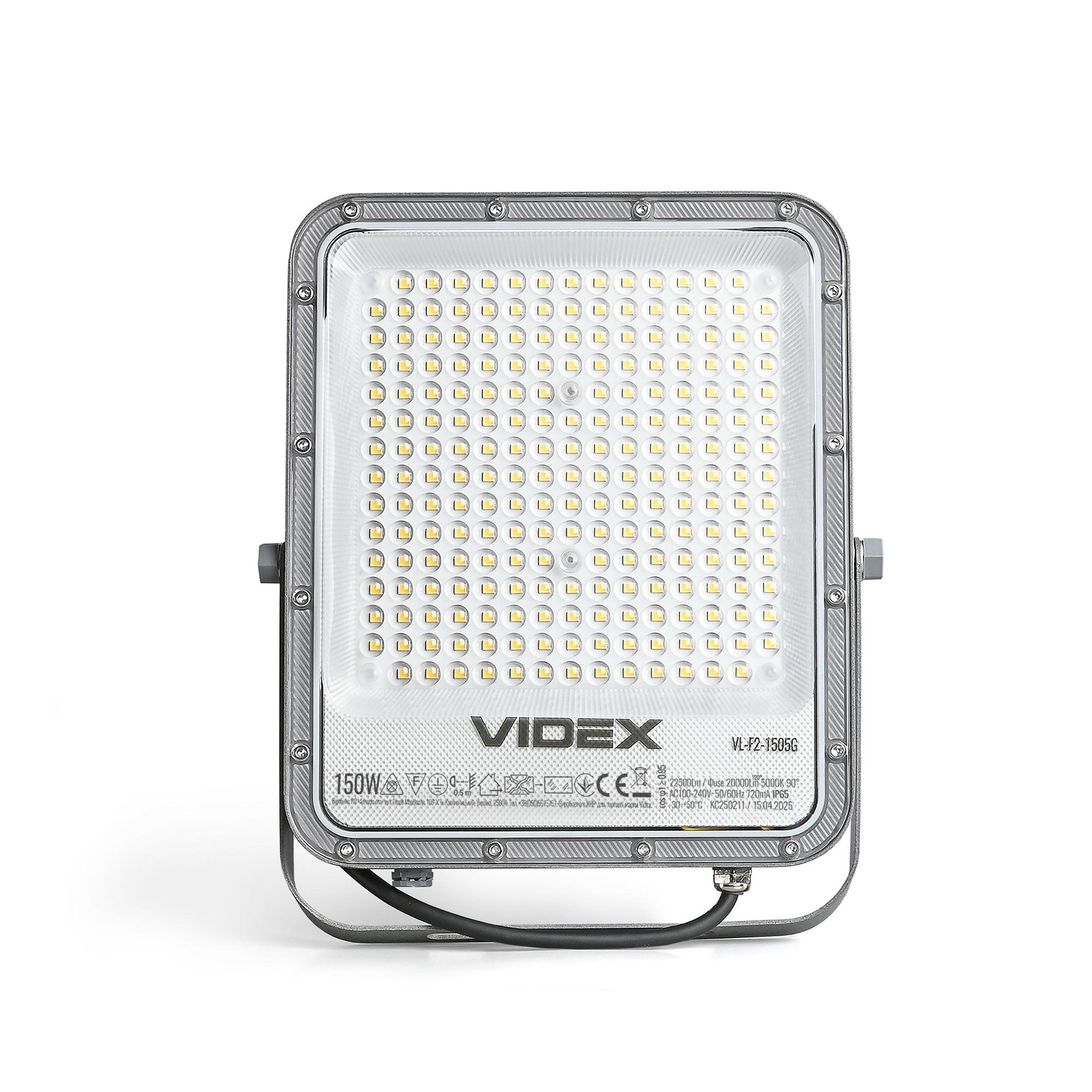 LED прожектор VIDEX PREMIUM F2 150W 5000K — фото 3 з 7