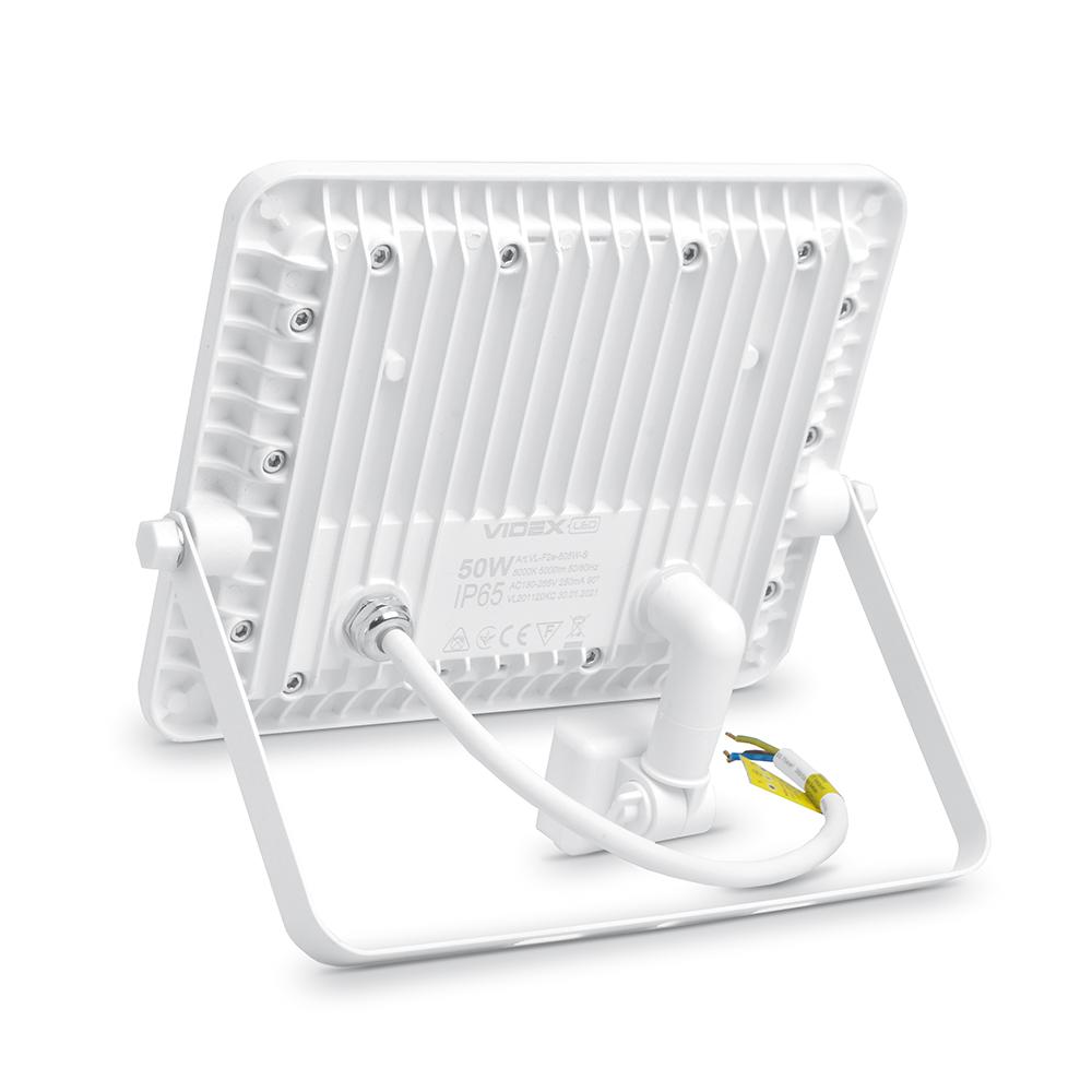 LED прожектор VIDEX F2e 50W 5000K з датчиком руху та освітленості — фото 3 з 7