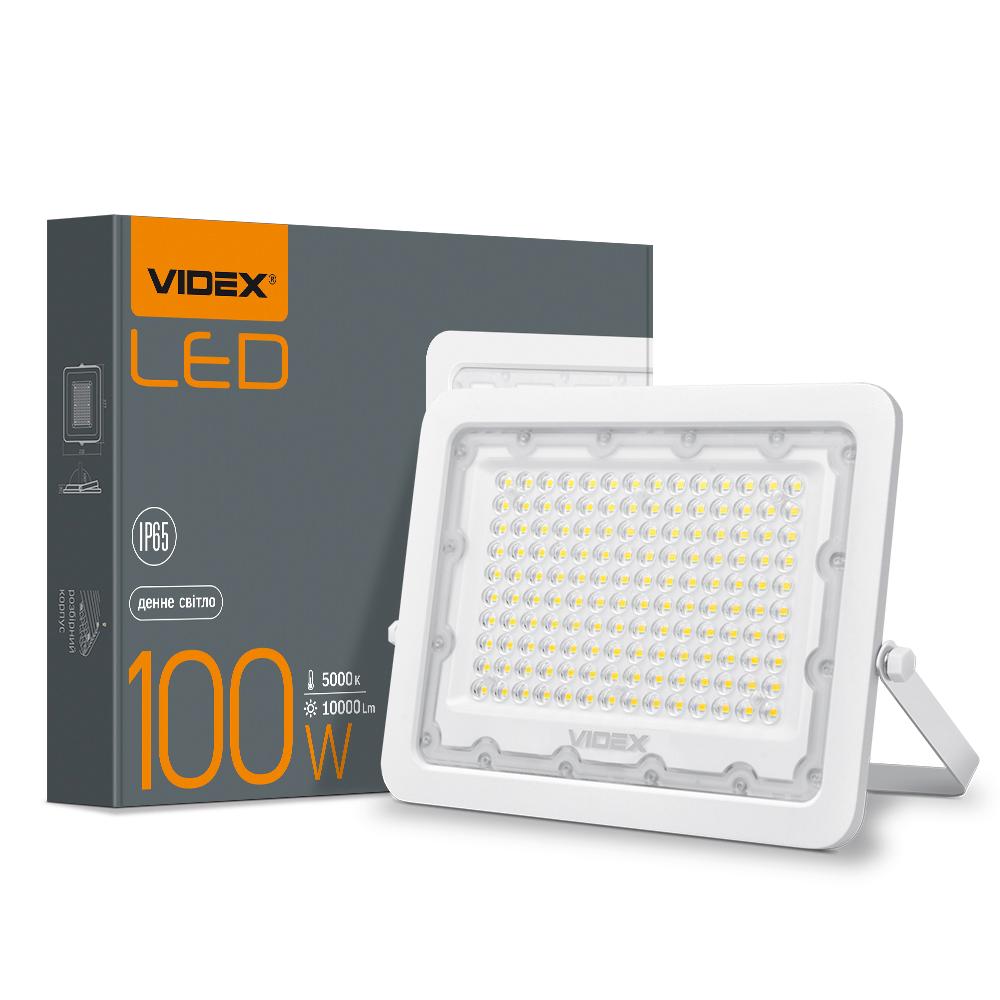 LED прожектор VIDEX F2e 100W 5000K — фото 1 з 5