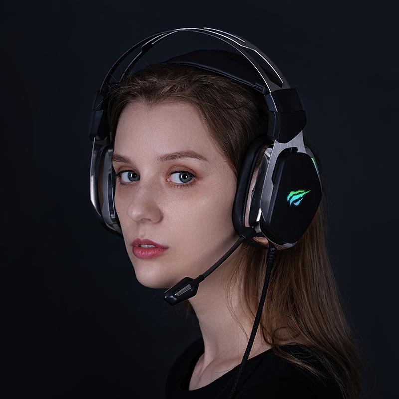 Ігрові навушники з мікрофоном HAVIT HV-H2018U Plug USB 7.1 — фото 6 з 7