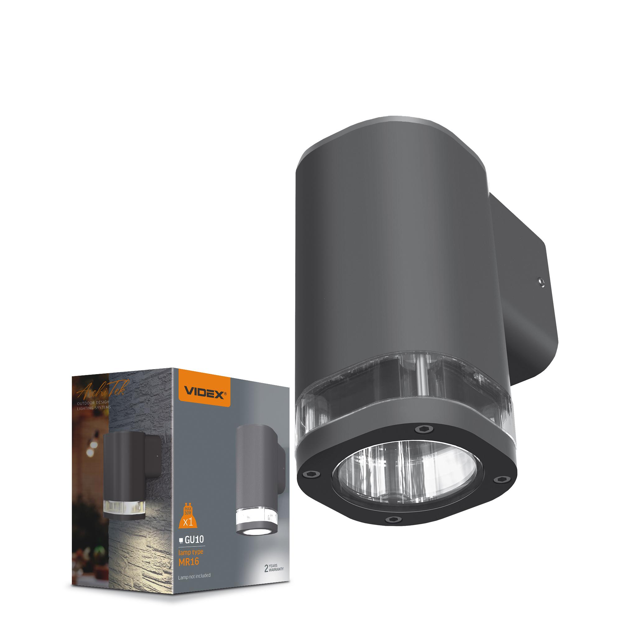 LED Світильник архітектурний AR071G IP54 VIDEX GU10 — фото 1 з 3
