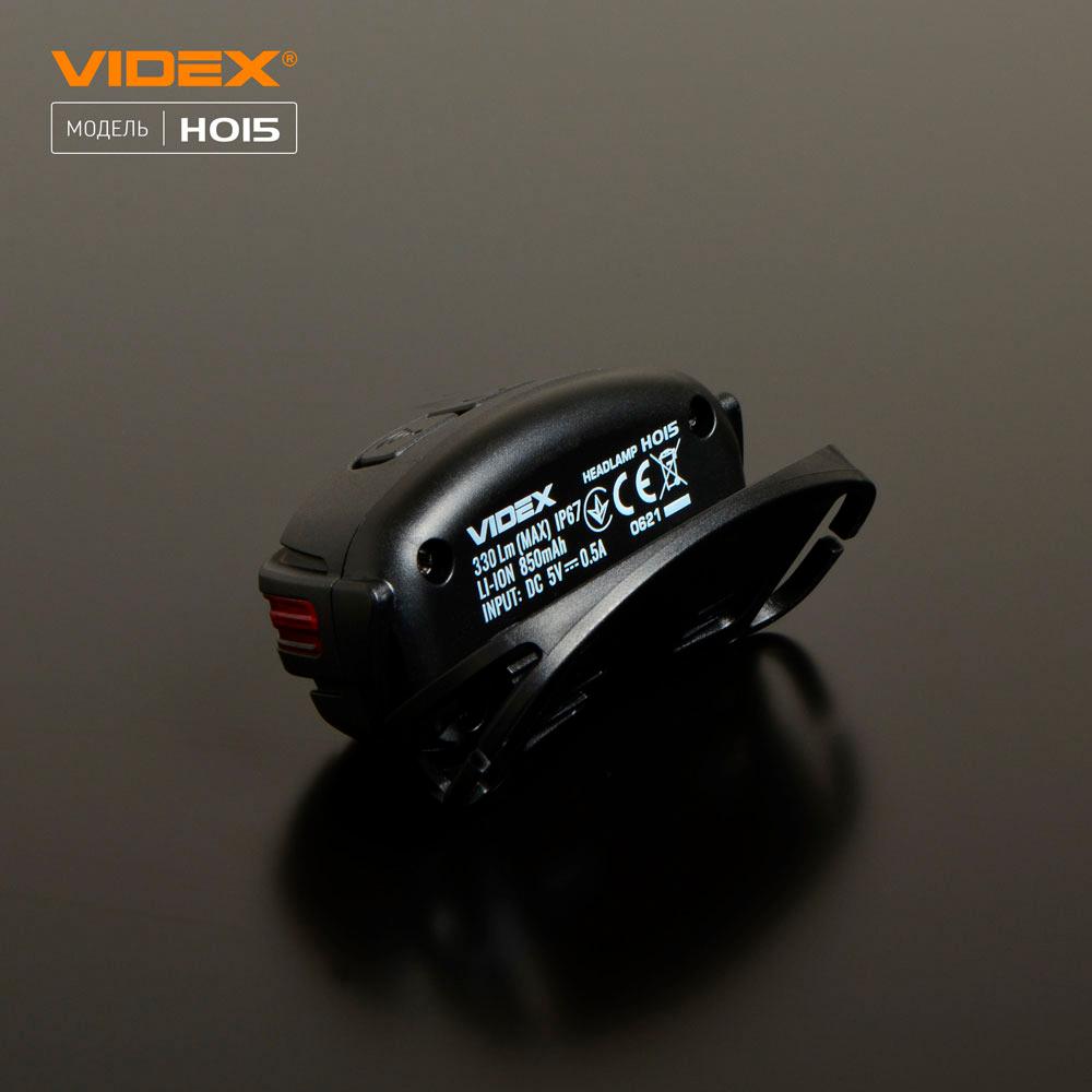 Налобний світлодіодний ліхтарик VIDEX VLF-H015 330Lm 5000K — фото 11 з 13