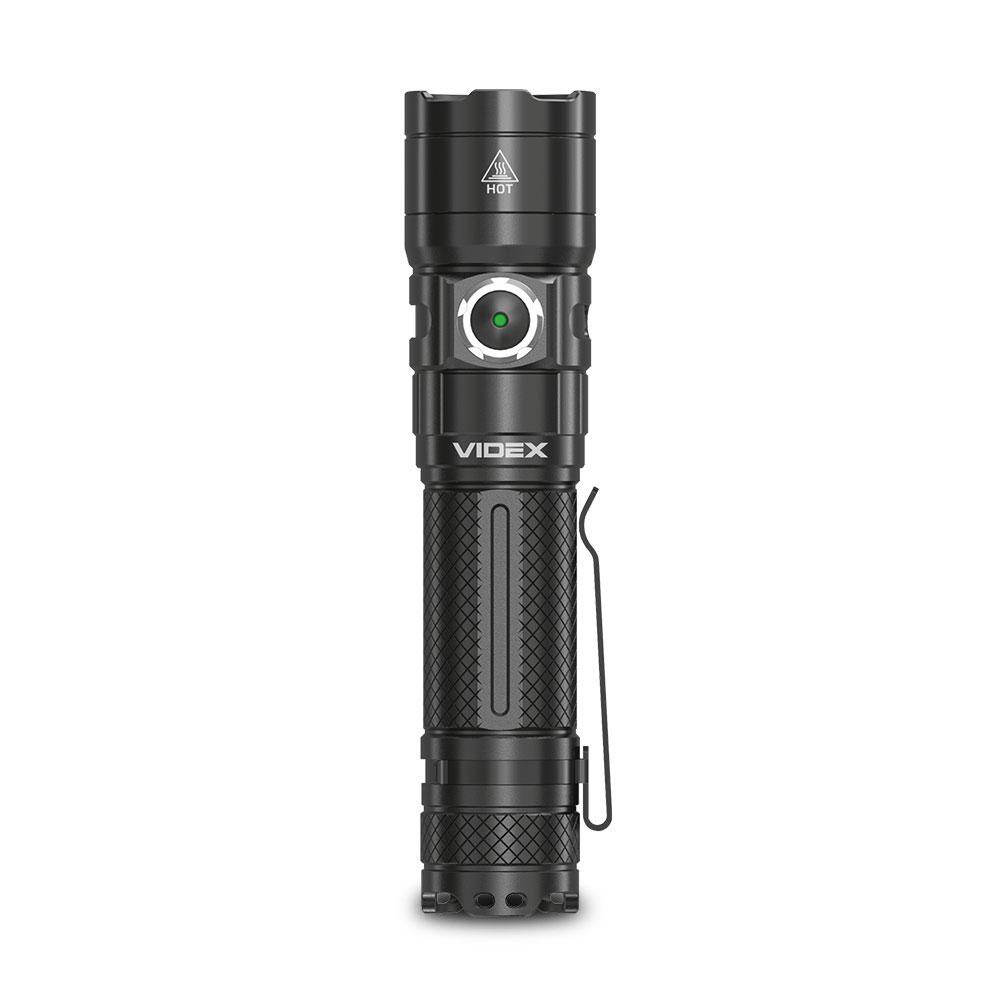 Портативний світлодіодний ліхтарик VIDEX VLF-A406 4000Lm 6500K — фото 2 з 12