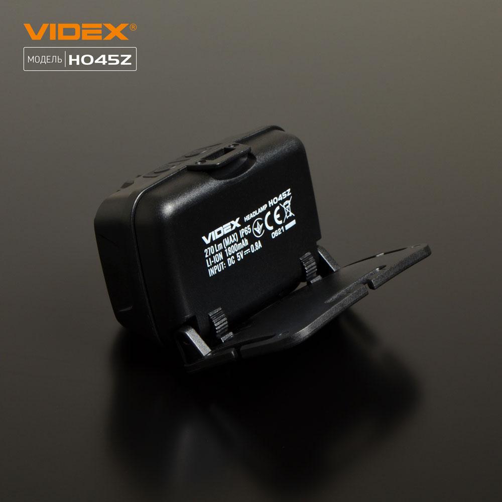 Налобний світлодіодний ліхтарик VIDEX VLF-H045Z 270Lm 5000K — фото 11 з 13
