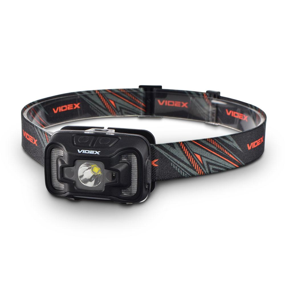 Налобний світлодіодний ліхтарик VIDEX VLF-H025C 310Lm 5000K — фото 2 з 13