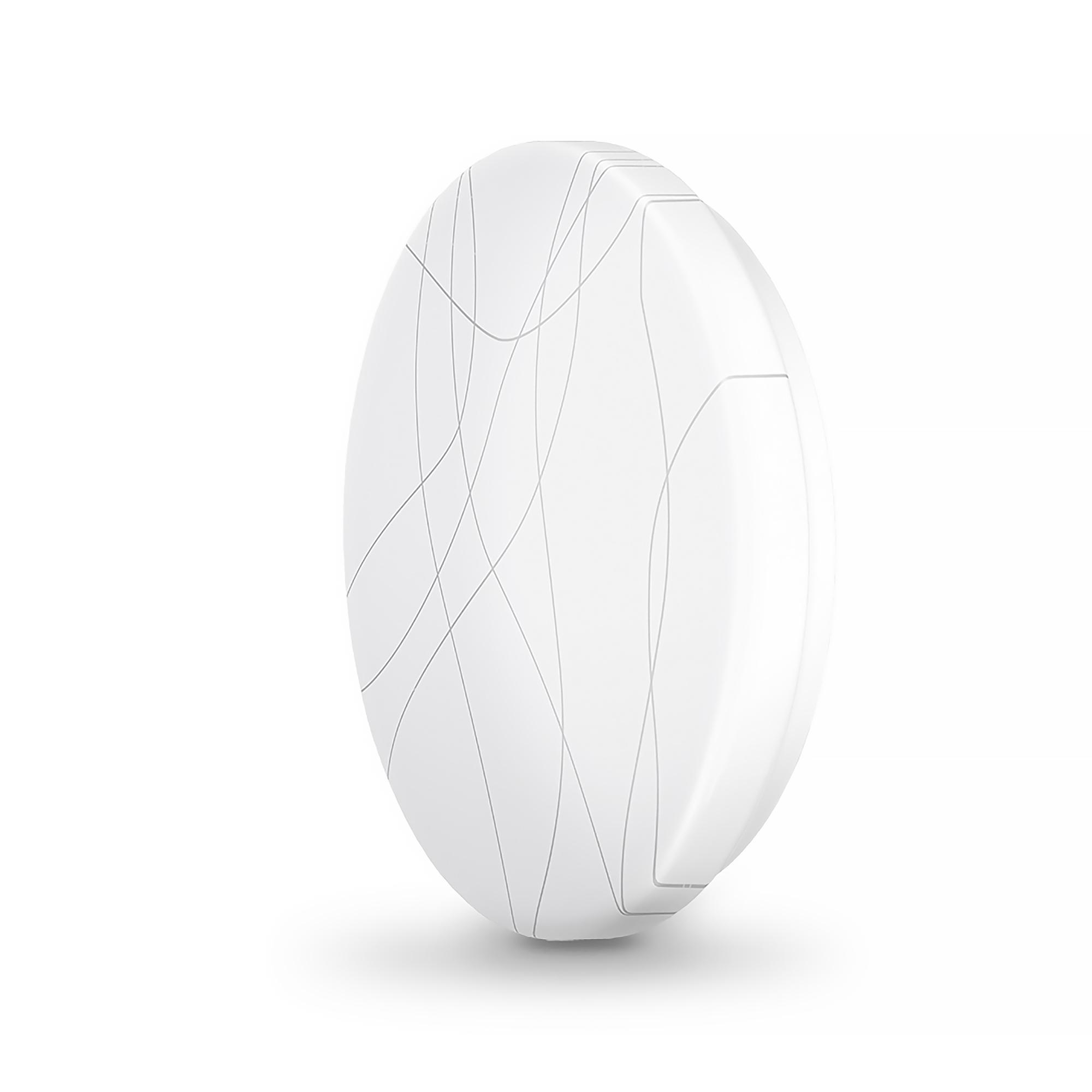 LED світильник настінно-стельовий TITANUM 32W 5000K Криві лінії — фото 2 з 3