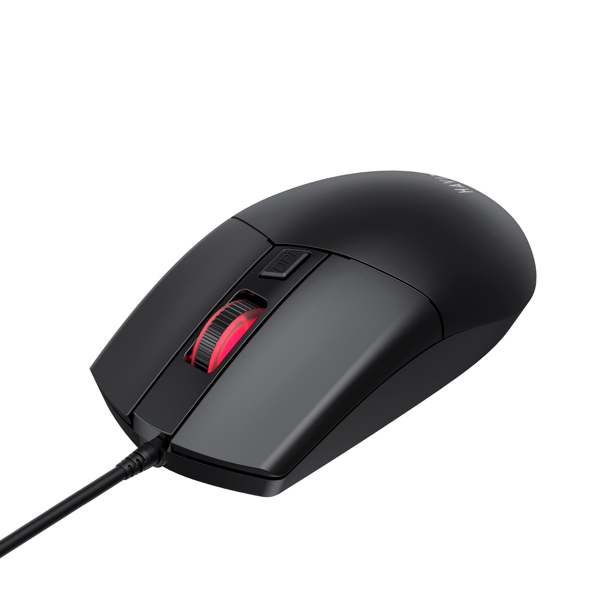 Дротова миша HAVIT HV-MS71 USB (1200 DPI, 4 кл) — фото 2 з 5