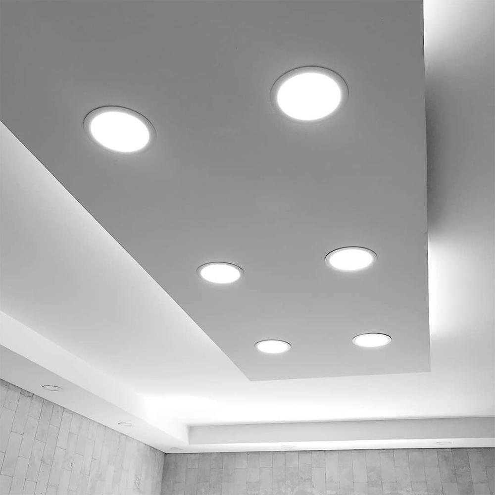 LED світильник Back вбудований круглий VIDEX 26W 5000K — фото 4 з 5