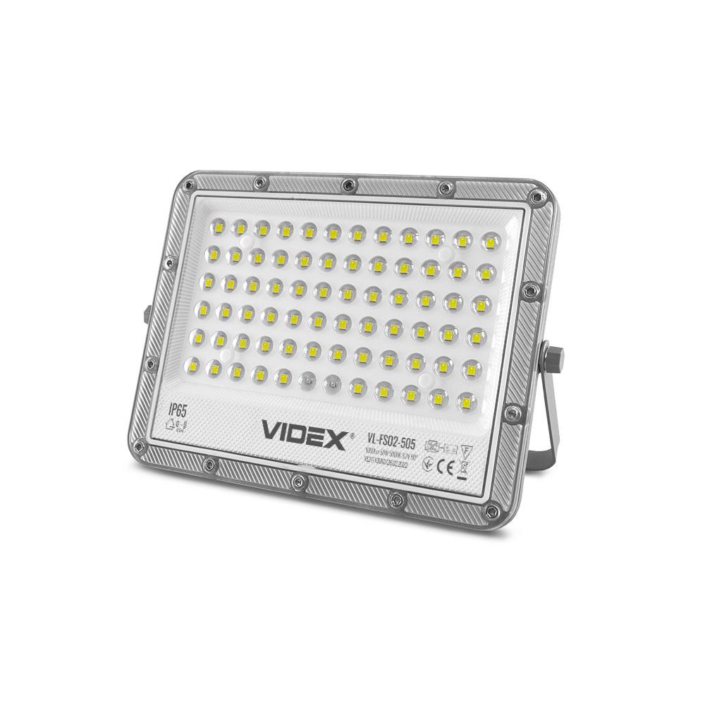LED прожектор автономний VIDEX 1000LM 5000K 3.2V — фото 3 з 10
